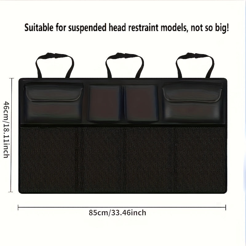 Car Trunk Hanging Storage Bag, Hanging Car Trunk Storage Bag with 8 Large Storage Bags, Super Large Capacity, SUV Car Waterproof Trunk Storage Bag