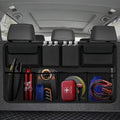 Car trunk storage bag, rear seat hanging storage bag, with 8 large storage bags, super large capacity - trunk storage bag, suitable for SUV, truck, truck - your space saving expert