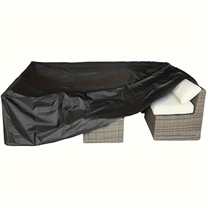 1pc Patio Furniture Covers Waterproof 210D Outdoor Furniture Covers for Patio Furniture Sets, Sofa, Table and Chair Set Cover, Anti-UV Rain Snow Dust Wind-Proof