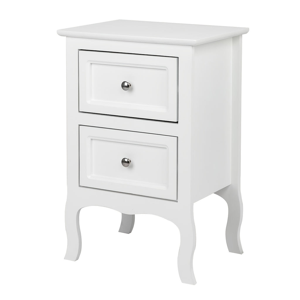 Bonnlo Compact Nightstand with Drawer - Space-Saving Bedside Table, No Assembly Required, Sturdy MDF Construction, Modern Minimalist Design for Small Bedrooms, Apartments, Dorms - Ideal for Bedside, Living Room, Home Office -