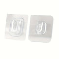5 Pairs//double-sided Adhesive Wall Hooks, Practical Hooks Seamless And Invisible, Suitable for Heavy-duty Hanging Storage In Bathrooms, Kitchens, And Bedrooms, Modern Style, Practical Hanging, Utility Hooks