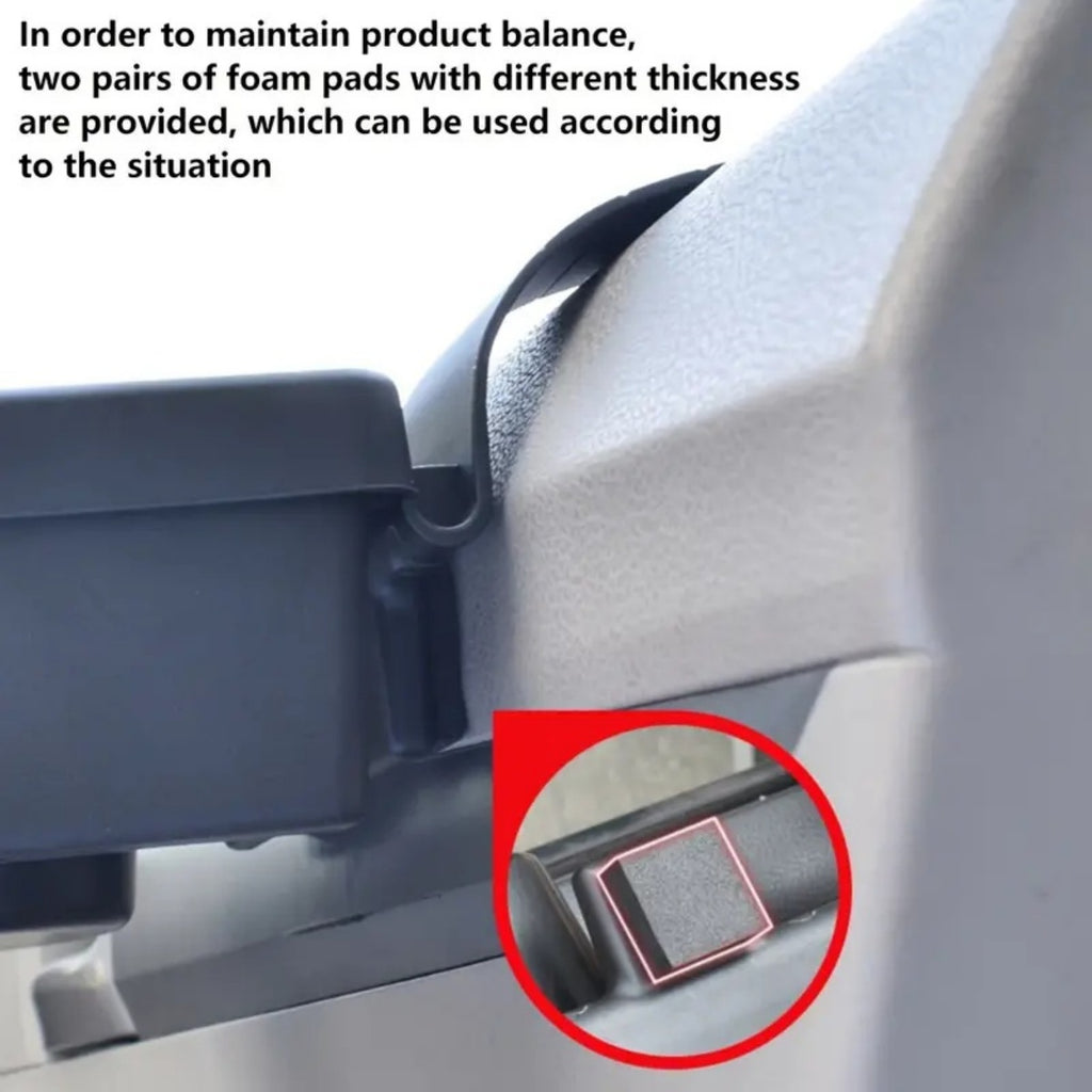 Car Window Multifunctional Storage Tray Organizer - Vehicle Door Side Hanging Storage Rack, Cell Phone Storage Box, Water Cup Holder, Universal Fit Vehicle Accessory,Father's Day Gift